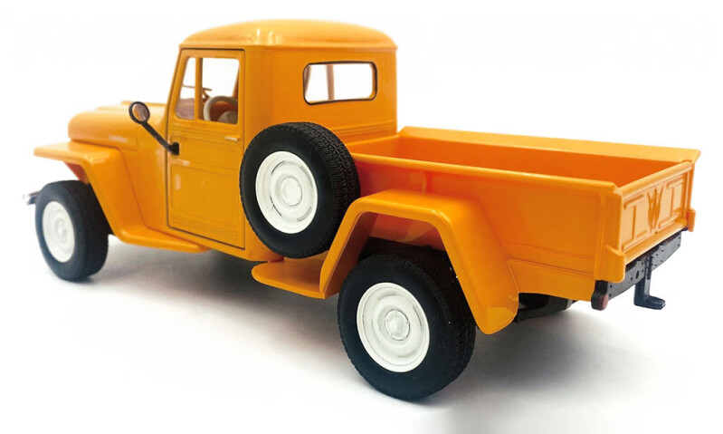 Welly Jeep Willys Pickup 1:24 oranžový